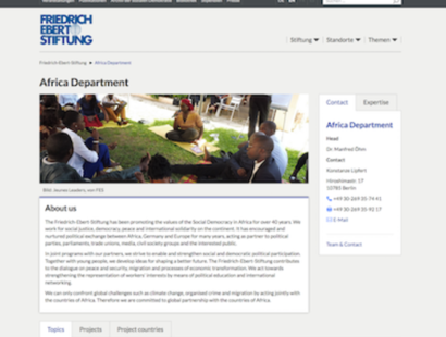 FES Africa Department