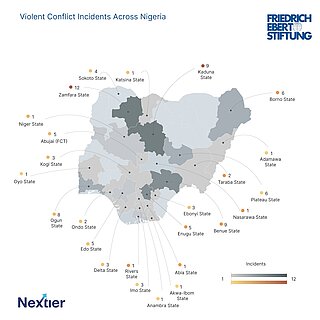 Violent Conflict Incidents Across Nigeria