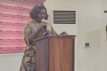 Training the media on ILO Convention 190 in Nigeria