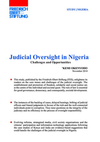 Judicial oversight in Nigeria