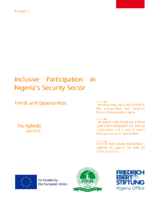 Inclusive participation in Nigeria's security sector