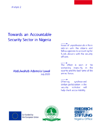 Towards an accountable security sector in Nigeria