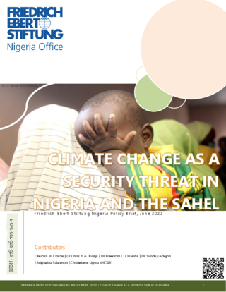 Climate change as a security threat in Nigeria and the Sahel